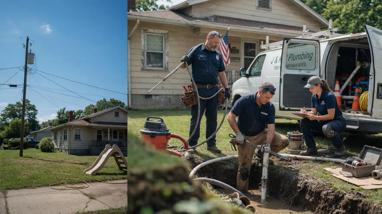 Drain Cleaning in Central Village, CT near me